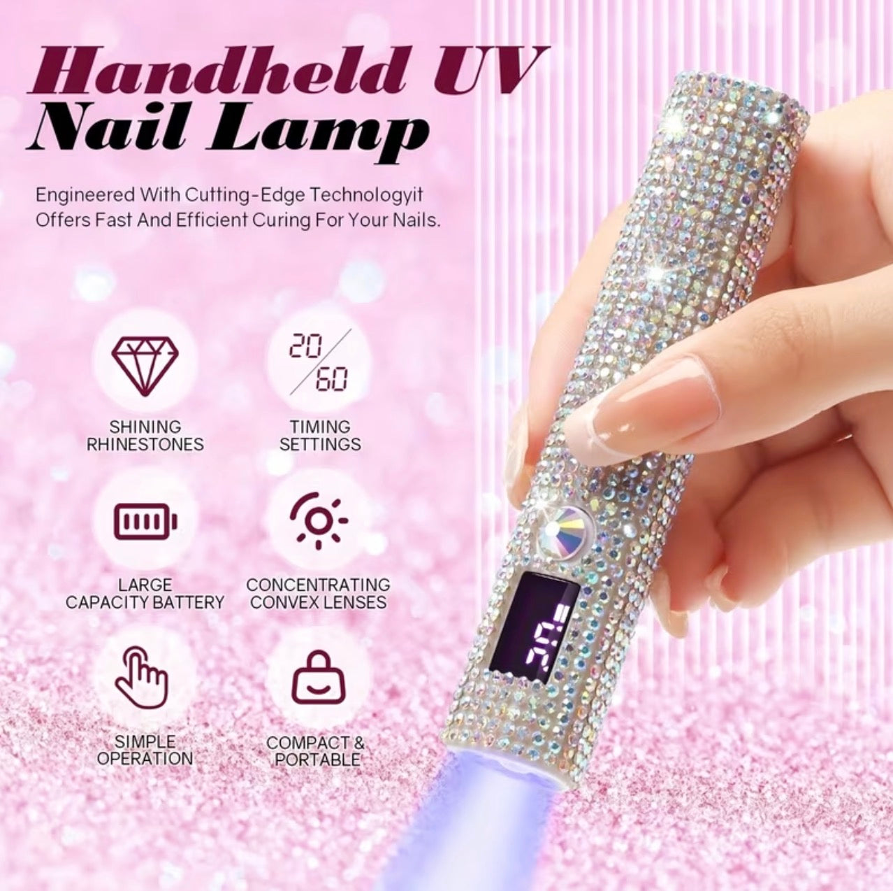 Rhinestone Nail Lamp