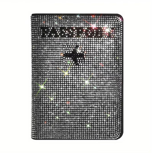 Rhinestone Passport Holder